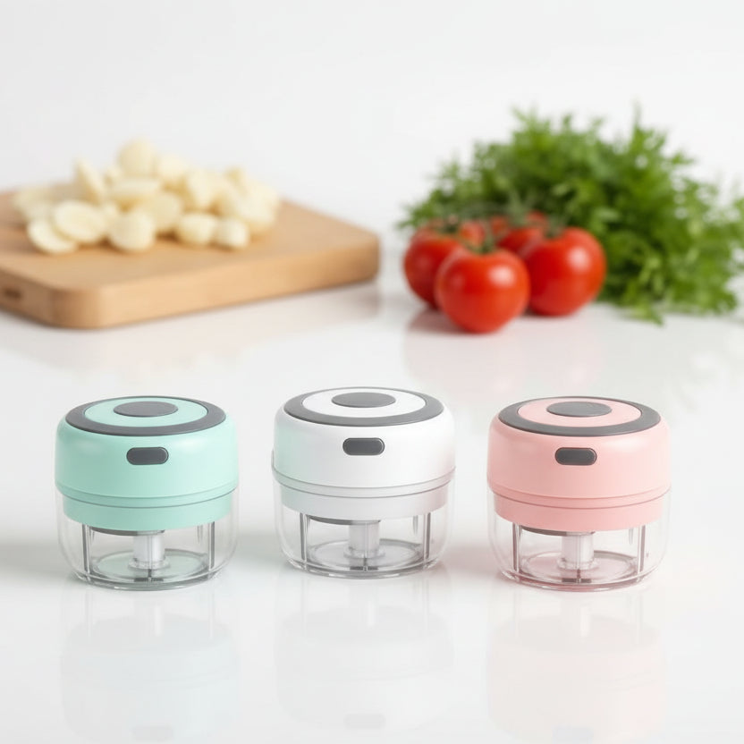 mini hachoir électrique pour ail et légumes