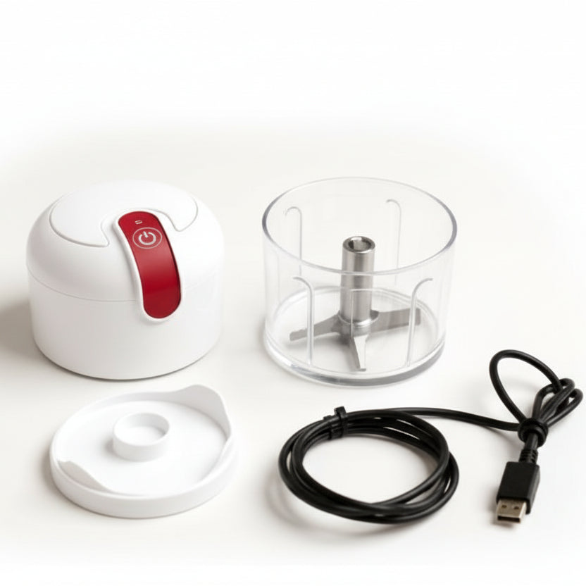 mini hachoir électrique pour ail et légumes