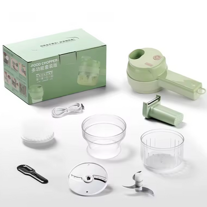 Coupe-légumes électrique portable 4 en 1
