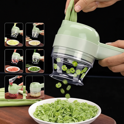 Coupe-légumes électrique portable 4 en 1