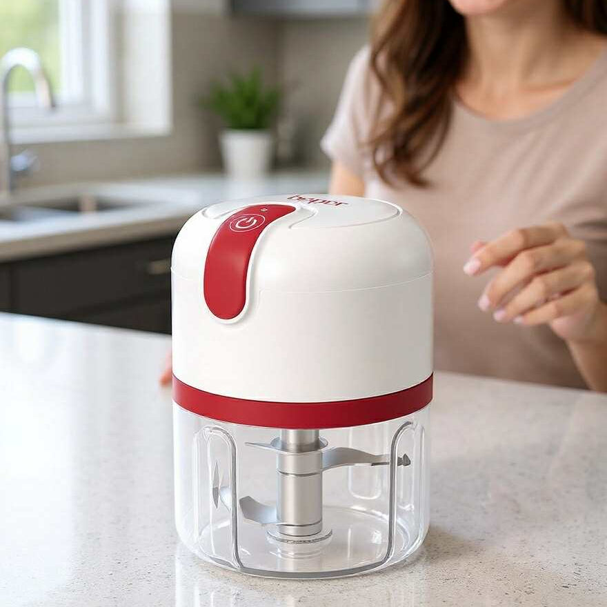 mini hachoir électrique pour ail et légumes