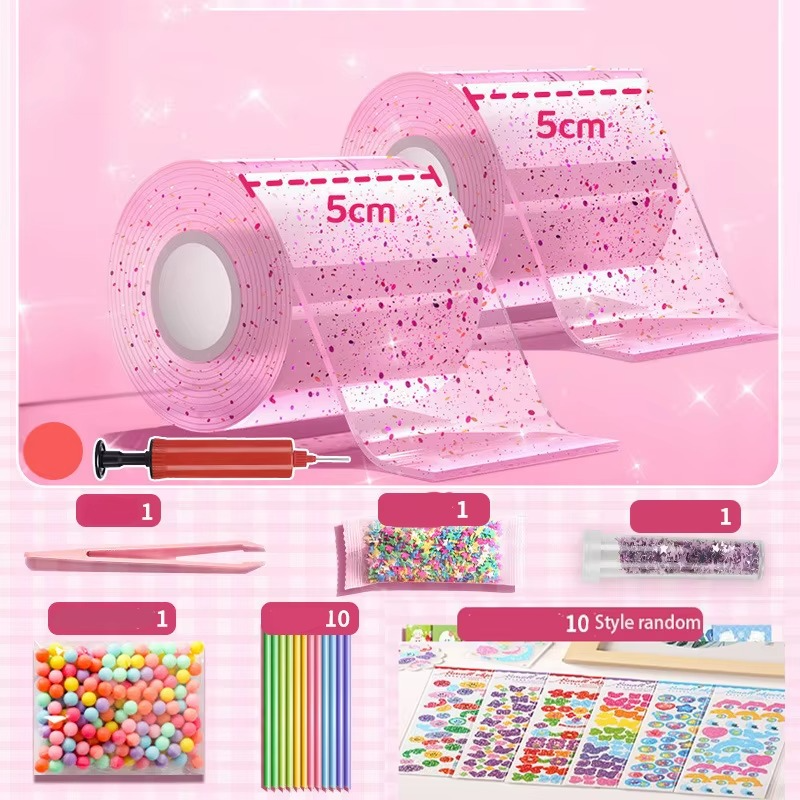 ruban adhésif nano double face pailleté