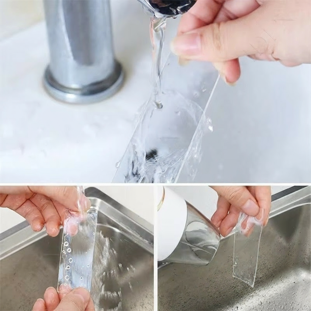 ruban adhésif nano double face réutilisable